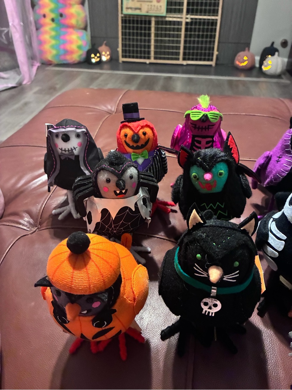 Halloween Plush Figurine Set - Multicolor Plush Holiday Characters